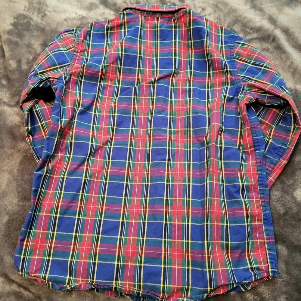 🩷 3/$15 Boys (S[6]) 2-piece Old Navy & Faded Gear Plaid Long Sleeve Shirts, EUC